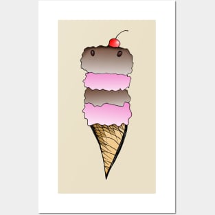 Ice Cream Posters and Art